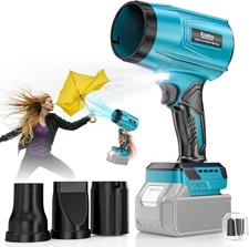 Leaf Blower Cordless Compatible with Makita 18V:  800000RPM Portable Dust Cleane