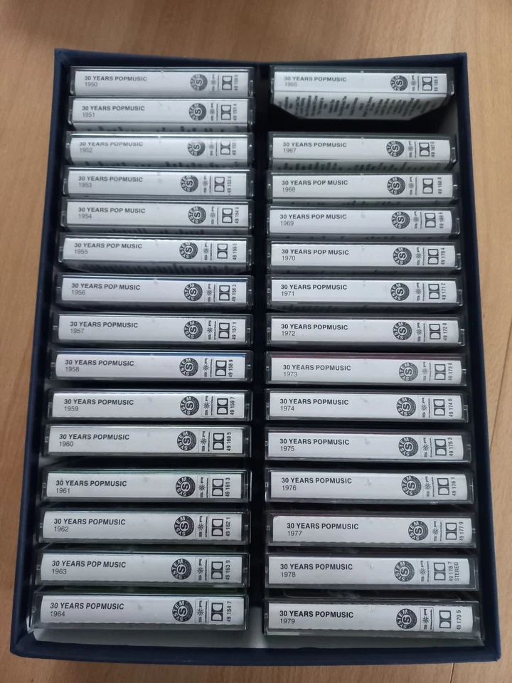 30 Years Popmusic 1950 bis 1979 50er 60er 70er MIT HEFT Chronik MC Kassette 060 - Bild 3 von 4