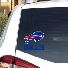Buffalo Bills NFL Vinyl Car Decal – Team Logo Sticker- 5" Decal