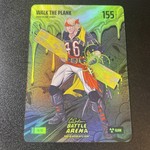 2026 Bo Jackson Battle Arena WALK THE PLANK SLIME Battlefoil GLOW SSP Doug Plank