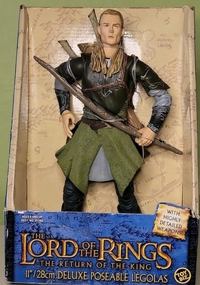 Toy Biz Legolas Action Figure Lord of the Rings Return of the King 11'' Poseable 