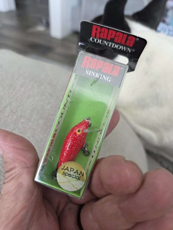 Rapala CD3 Cuenta Regresiva Rojo Holograma Escama FRHF-SH (ESPECIAL JAPÓN) Foto 2 de 3