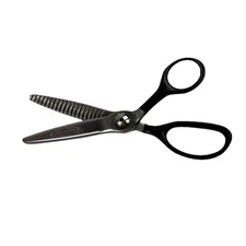 Vintage Craftsman 9inch Pinking Shears Fabric Scissors 4" Blade