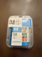 HP 58 Photo Inkjet Print Cartridge Original Official Genuine Expired