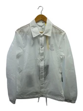 MONCLER AWAKE Nylon Jacket 1, White, Solid Color, f10921a70810 C0518