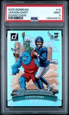 2025 Panini Donruss - Downtown! Jaxson Dart #14 (RC)