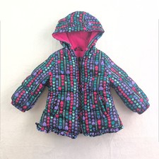 London Fog Hearts Baby Girl 18 Months Winter Puffy Coat