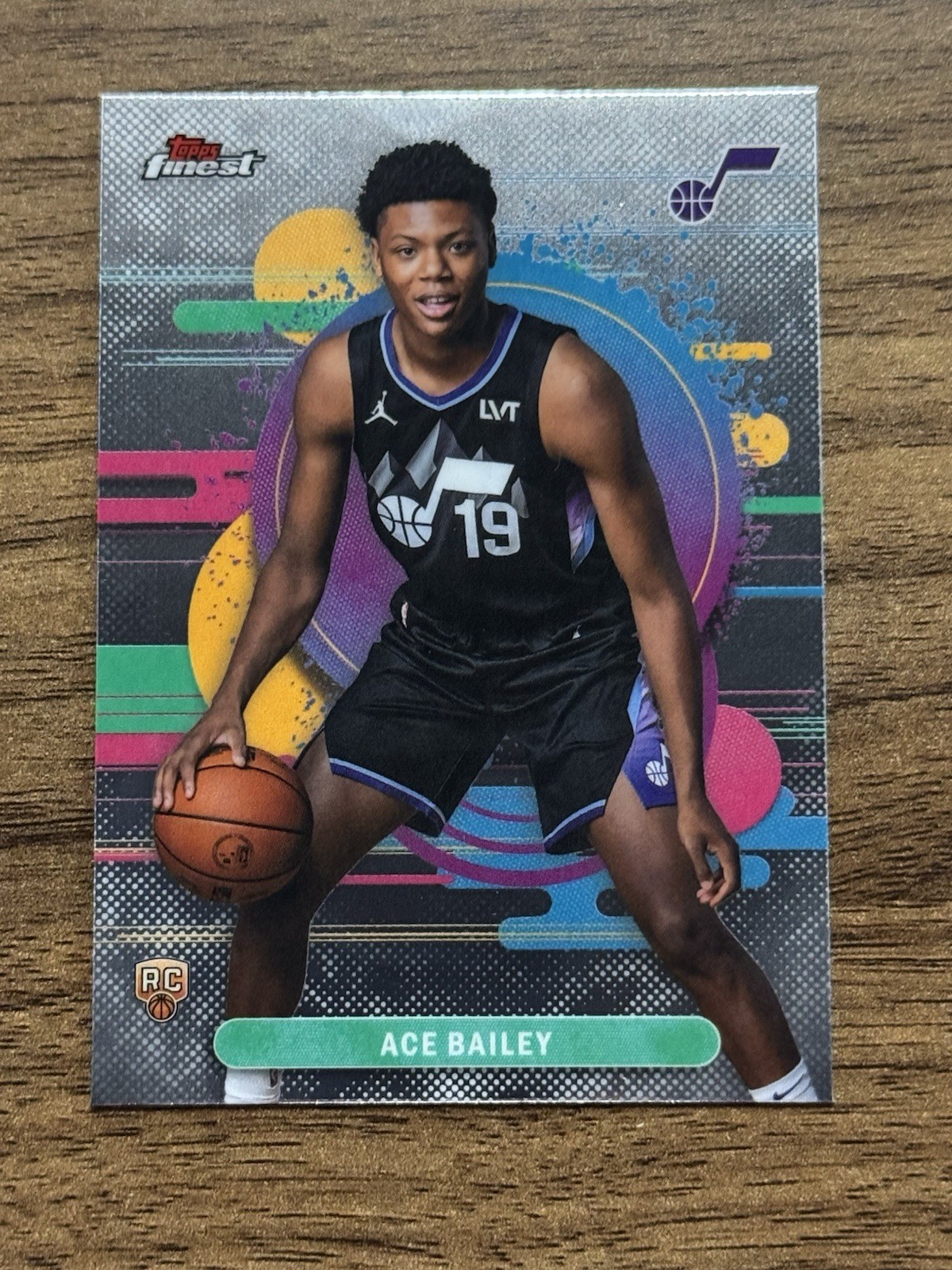 Ace Bailey Rookie Uncommon 2025-26 Topps Finest Utah Jazz