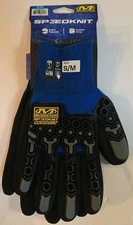 NWT Mechanix Wear Gloves SpeedKnit  Nitrile Dipped Impact Protection S/M 