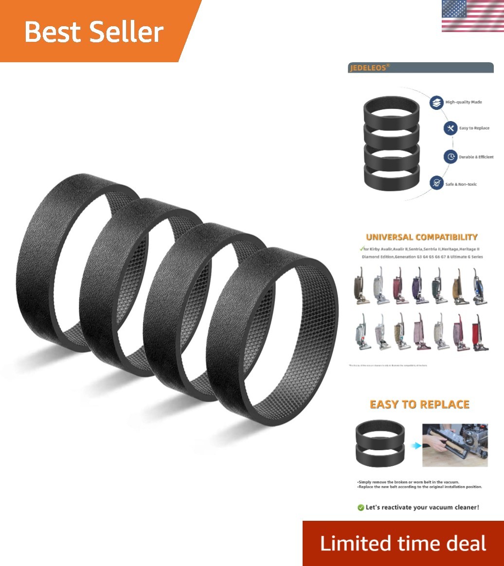 Essential Replacement Belts for Kirby Avalir, Sentria & Heritage Vacuum Series