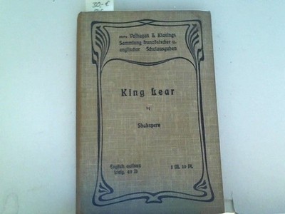 King Lear (Band 49, Ausgabe B, englischer Schulausgaben) + Anhang + Wörterbuch S