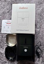 Balimo Futterautomat für Katzen, 3 L, mit Timer, schwarz, gebraucht