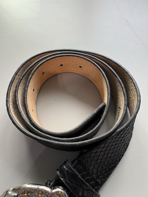 Baby Phat Y2K Style Bling Belt & Buckle Cat Rhinestones  display picture 1