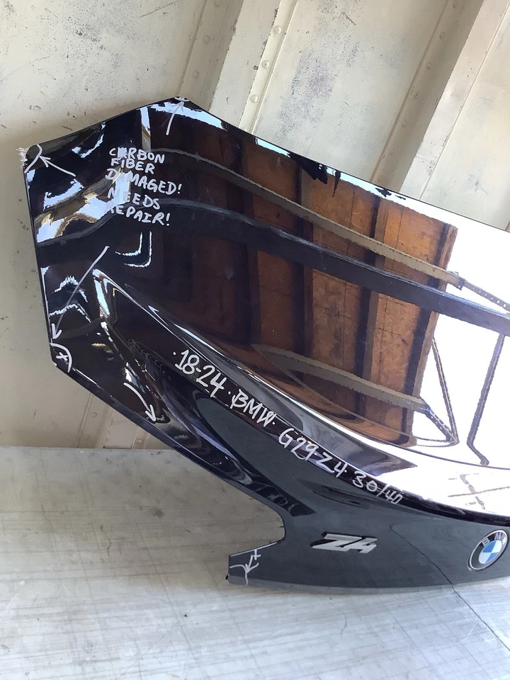 BMW Z4 2018 2024 tapa maletero trasero carcasa Foto 2 de 4