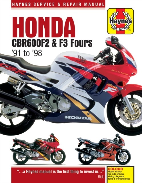 Honda CBR600F2 & F3 Fours (91-98) by Haynes Publishing - - Image 5