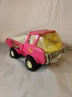 🔥Vintage 1970’s TONKA Pressed Steel Pink Pick-Up Truck 8.5 inch Made in USA