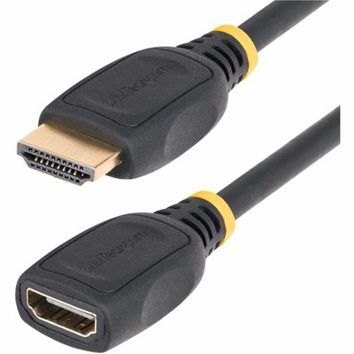 StarTech 18in [0.5m] HDMI 2.0 Extension Cable (hd2mf18inl)