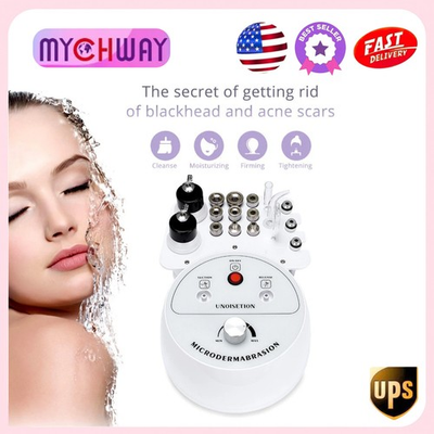 #ad 4 in 1 Microdermabrasion Dermabrasion Facial Vacuum Spray Peeling Machine USA $179.00