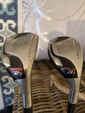 Cleveland Launcher Hybrid #2 18 degree #3 20.5 Degree Stiff Flex Fujikura Fit-On