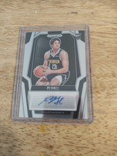[2] PJ HALL 2024-25 PANINI PRIZM BLACK ROOKIE AUTOGRAPH NUGGETS RC AUTO Q4856