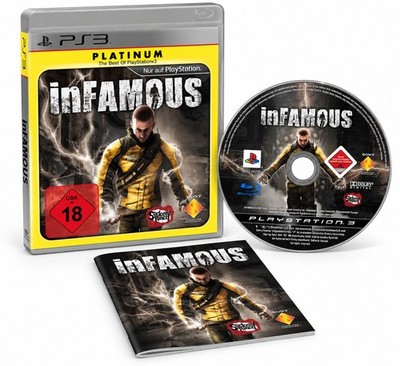 inFAMOUS in OVP + Anleitung Deutsch Sony Playstation 3 PS3 TOP