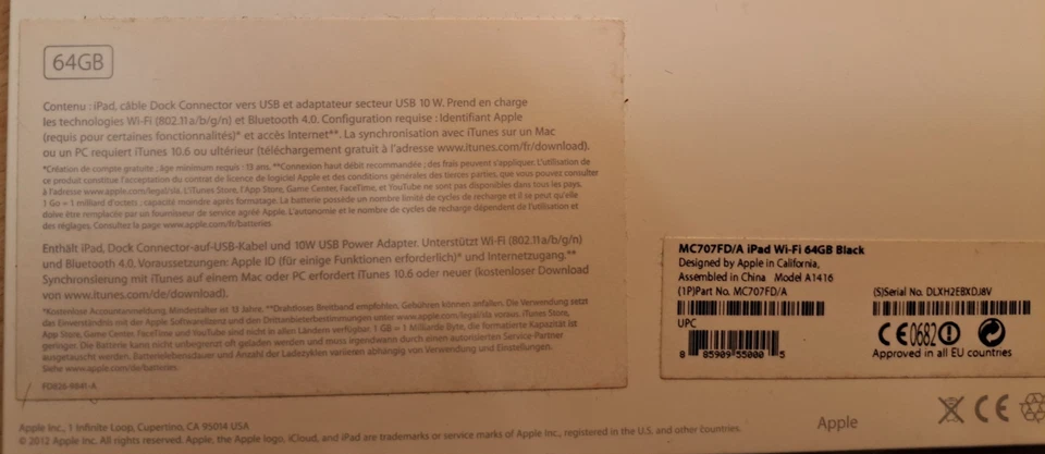 Apple iPad (3rd generation) · 64GB · Wi-Fi, Foto 4 von 4