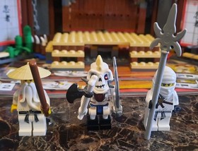 LOT of (4) Retired Lego Ninjago SETS w/ Boxes & Instructions 2259 2504 9442 9455