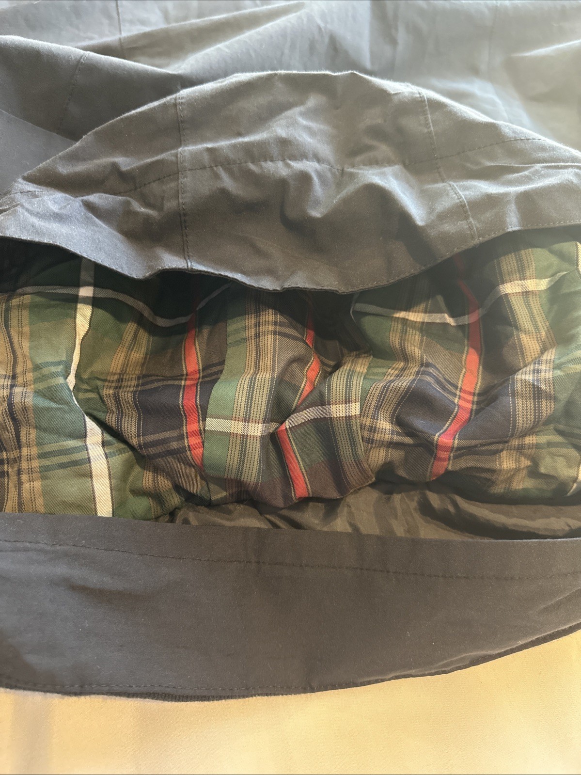 Woman's Pendleton Rain Jacket Medium Black Hooded… - image 16