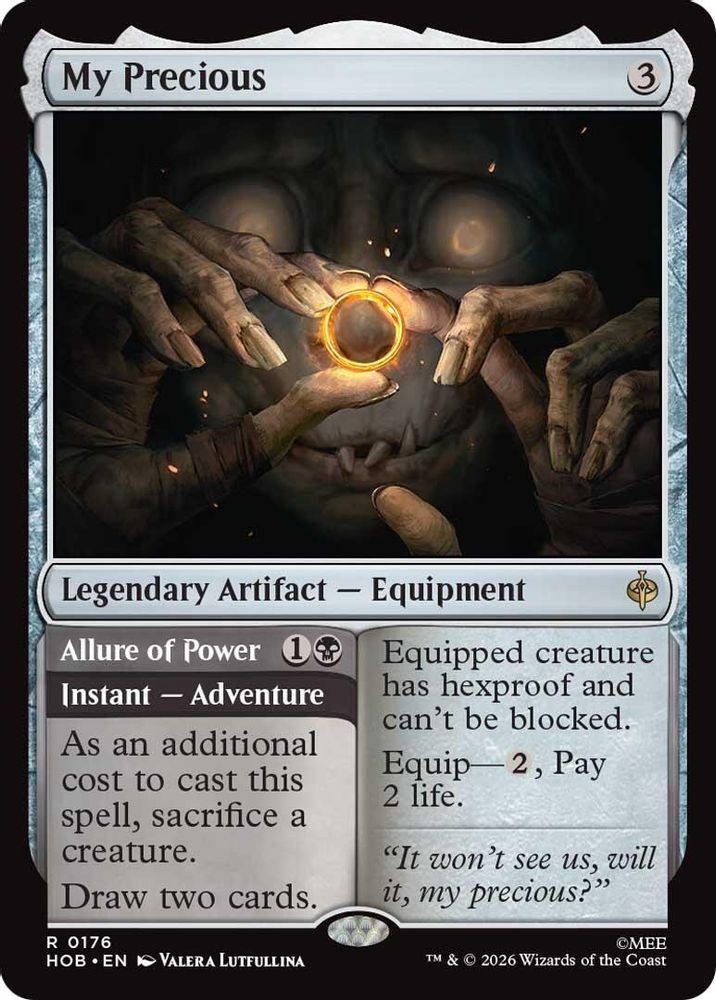 2026 Magic: The Gathering: The Hobbit - My Precious (#176, Rare, Near Mint)
