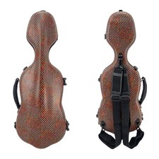 4/4 Violin Hard Case with handle,straps for Air Travel- Lightweight
