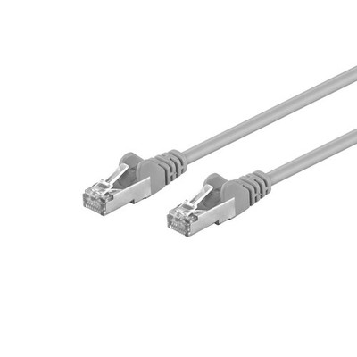 Goobay 50197 CAT 5e Patchcable, F/UTP, Grey, 15m Cable Length