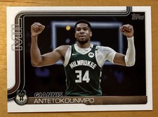 2025-26 Topps - Giannis Antetokounmpo #54 Milwaukee Bucks Mint