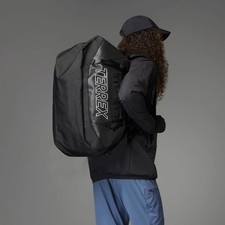 Adidas Terrex Duffle Bag Backpack Expedition Black Adjustable Strap 50L In8327
