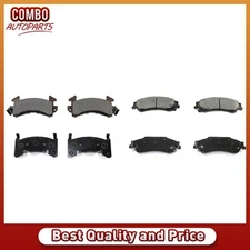 Front Rear Disc Brake Pad Set fits 1997-1997 Chevrolet Blazer