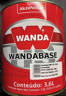 Wandabase Violeta MM2723 HS 2723 Transparent Violet Red II Mixing Toner Gallon