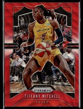 Tiffany Mitchell 2020-21 Panini Prizm WNBA Red Wave #35 Indiana Fever