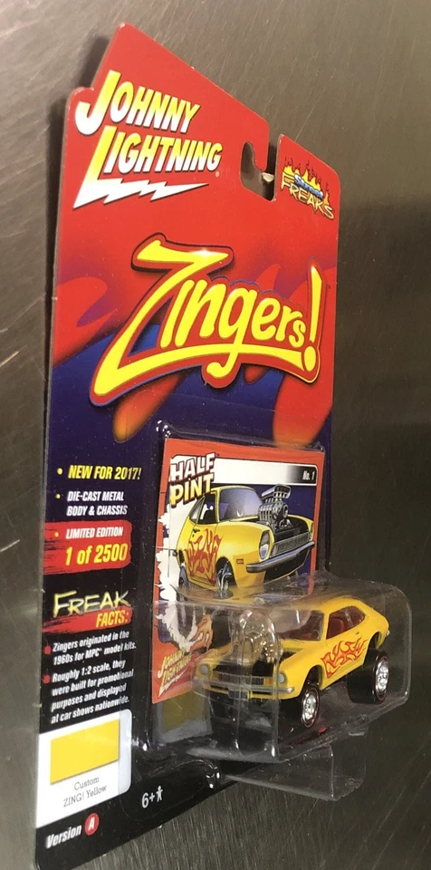 JOHNNY LIGHTNING ZINGERS! 1971 FORD PINTO HALF PINT STREET FREAKS 1:64 SCALE - Image 3 of 4