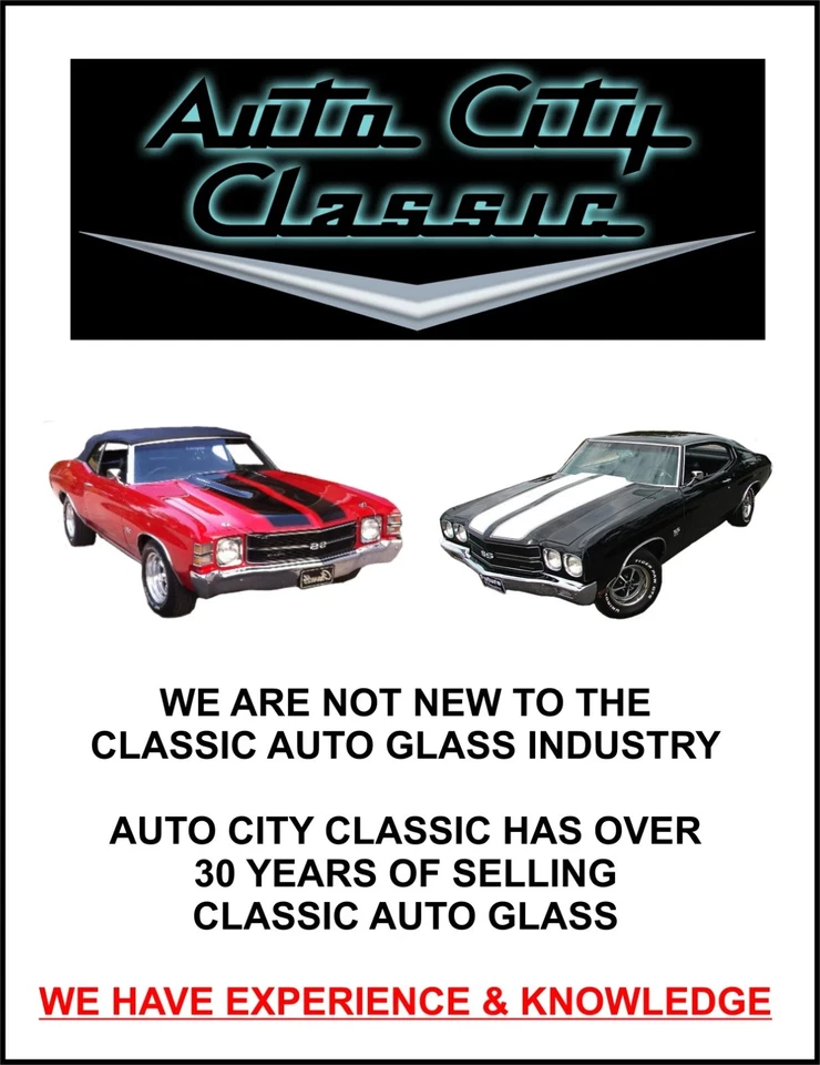 Vidrio parabrisas 1967 1968 Mercury Cougar 2 puertas techo rígido gris con banda de sombra Foto 3 de 4