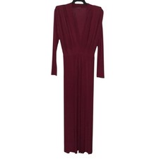 Fashion Nova Burgundy Maxi Dress Size XL