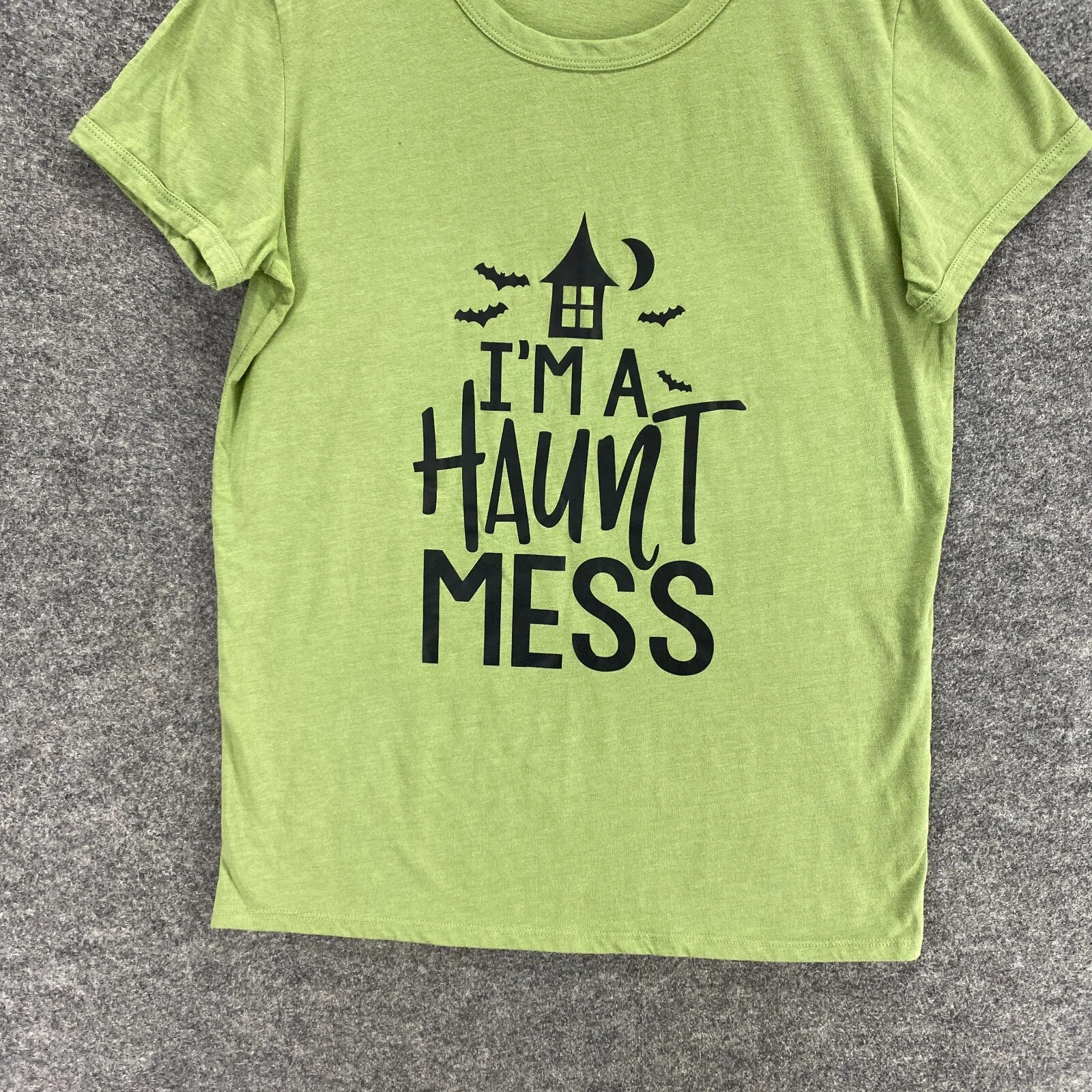  short sleeve logo i am haunt mess shirt
