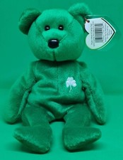 ERIN the bear ~ TY Beanie Babies ~ MWMT ~ In Hand In Oz ~ HTF ~ Retired