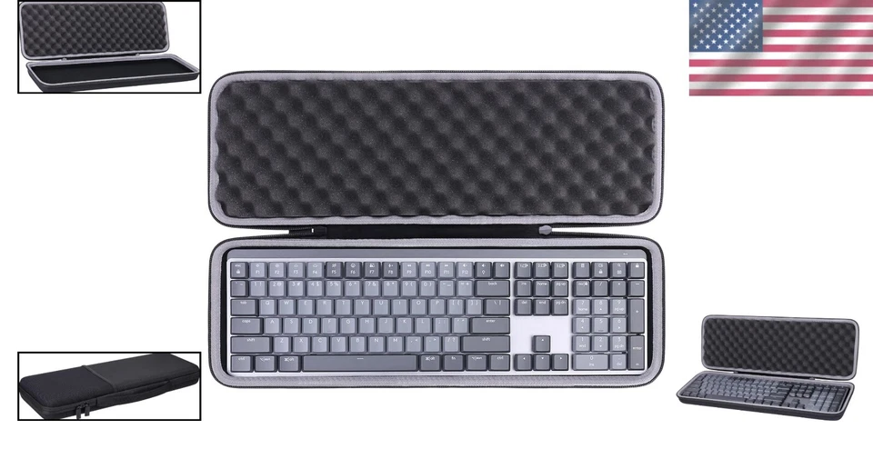 Lightweight Protective Case for Logitech Mechanical Keyboard - Storage Included - Image 2 of 4