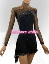 Ice skating set Gymnastics set beautiful show outfit girl spin stick