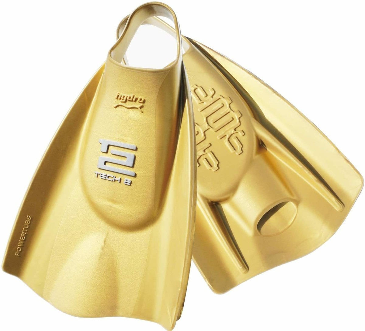 Soltec-swim Hydro Tech 2 Fin Swim Hard Type Gold L Size