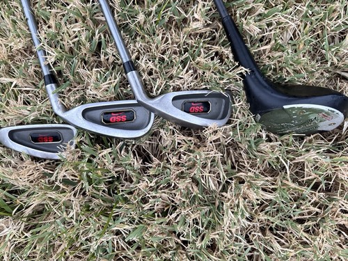 Golf Club Iron Set Dunlop Wedge SSD 4-9 Graphite Harrison Truetech Lob Steel - Picture 7 of 10