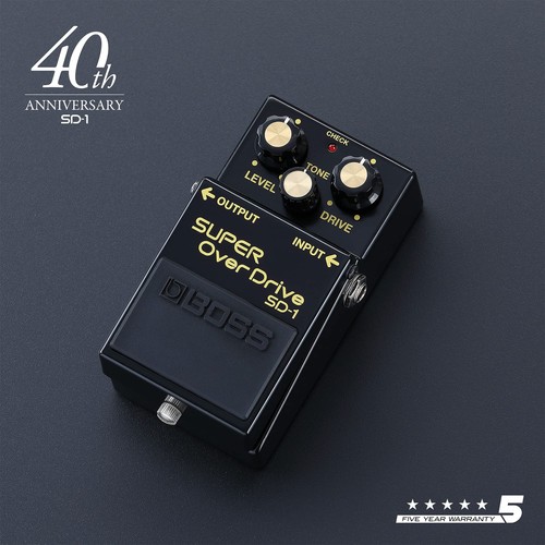 boss super overdrive 40th anniversary