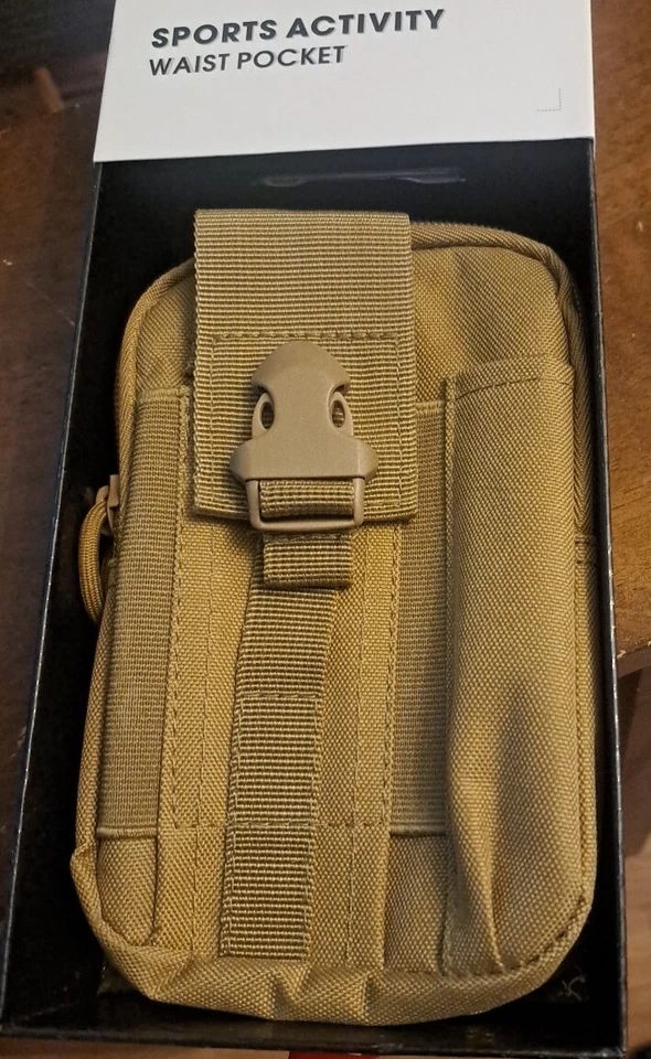 MYBAT Sports Activity Waist Pack Pocket Belt - Khaki - Image 3 of 4