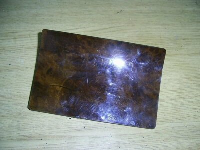 Mercedes 500 SEC C140 W140 CL Coupe (4) Aschenbecher Wurzelholz Abdeckung Holz