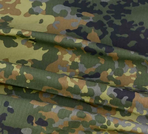 1.5M Width Flecktarn Camo Fabric Army Camouflage Cloth Cotton DIY Military - Picture 5 of 5