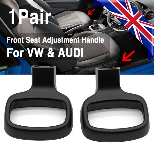2X Car Seat Adjustment Handle Lever For VW Passat Polo Golf Jetta